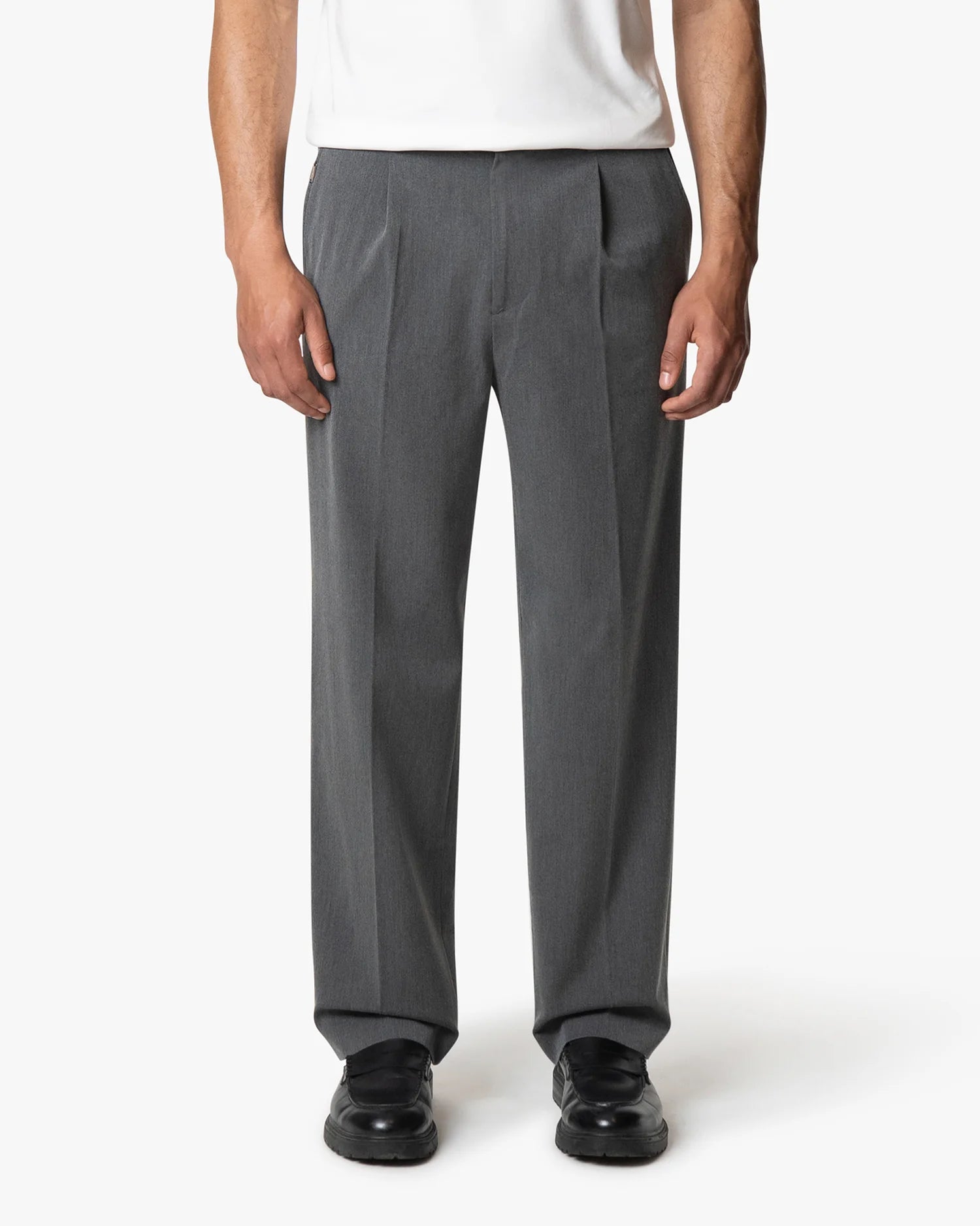 Fender Straight Pants | Beige