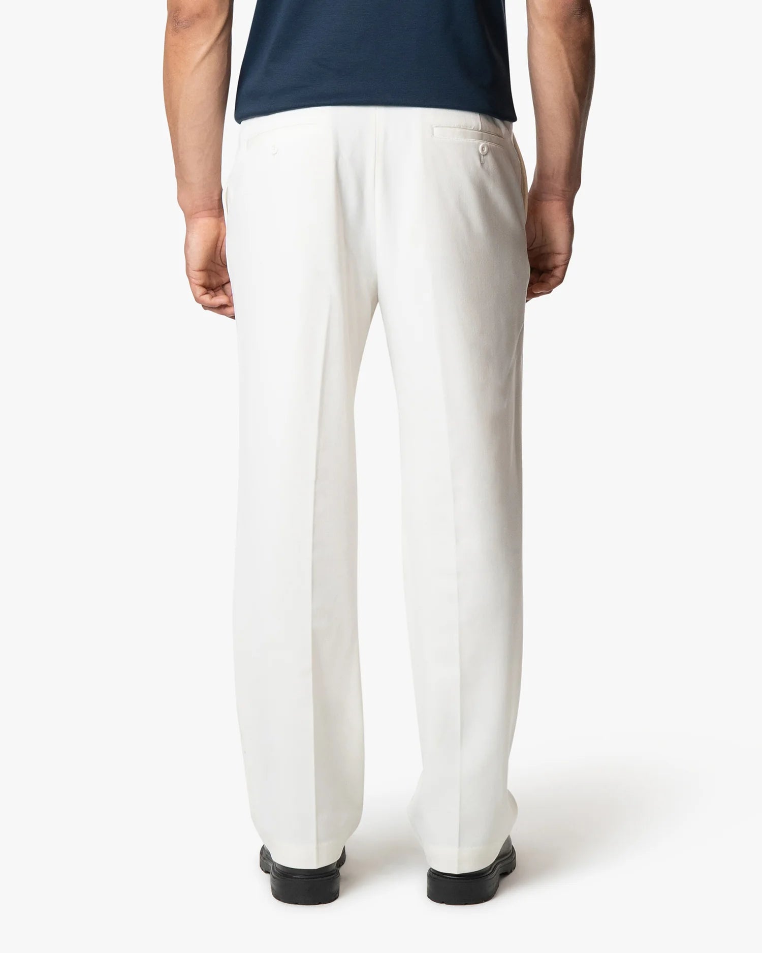 Fender Straight Pants | Beige