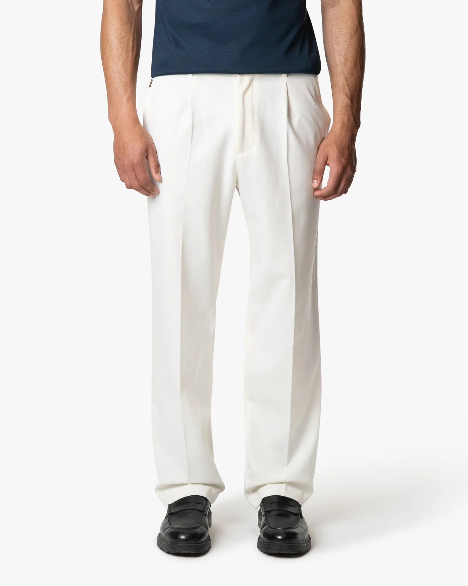 Fender Straight Pants | Beige
