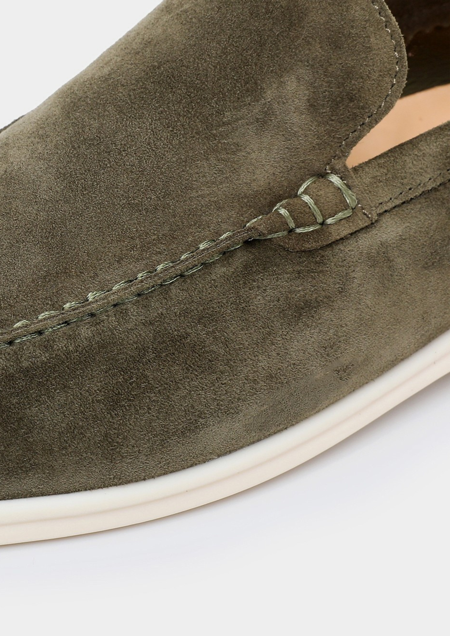 MARINA LOAFERS - Olive