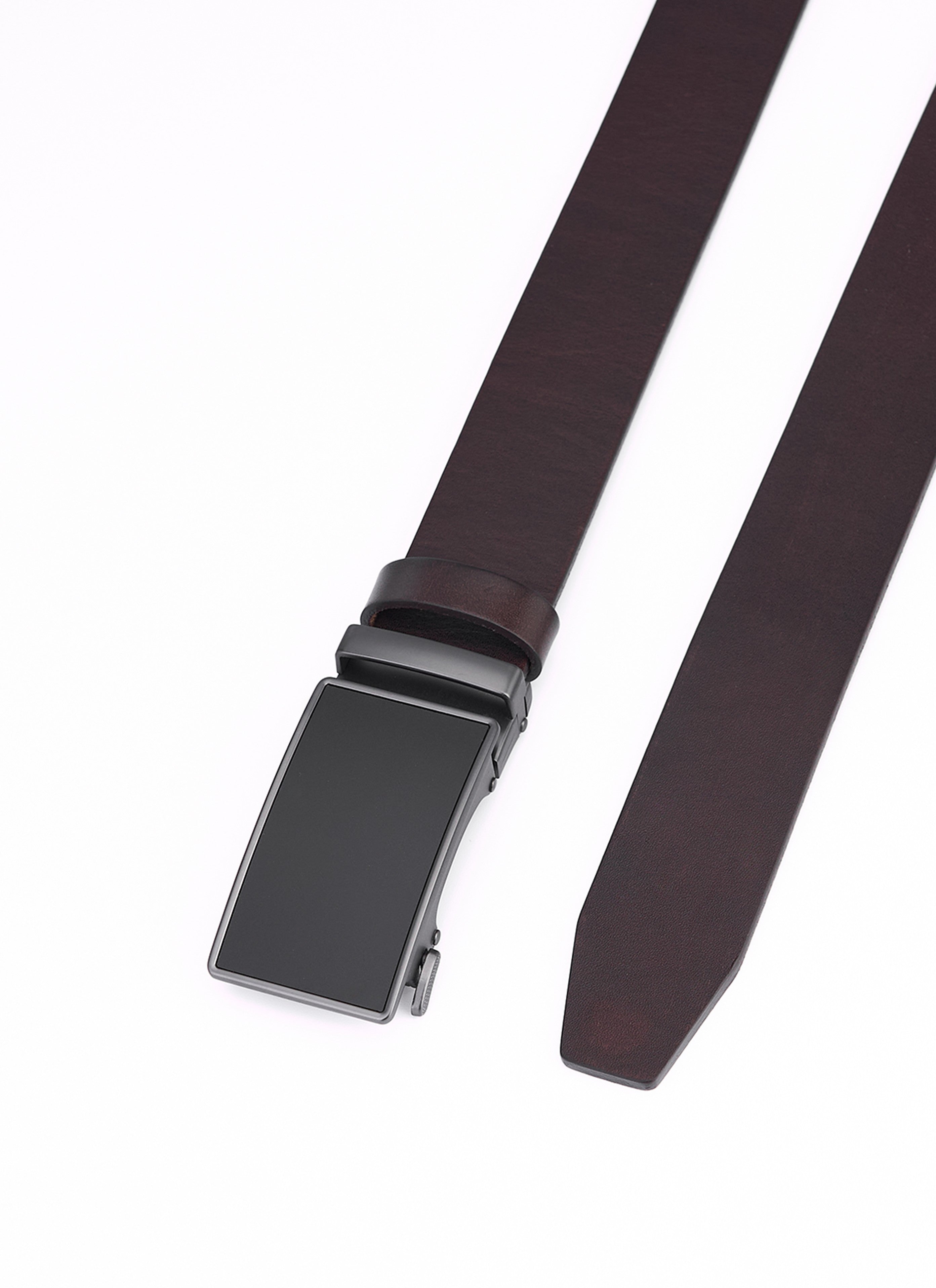 Classic Leather Belt – Brown