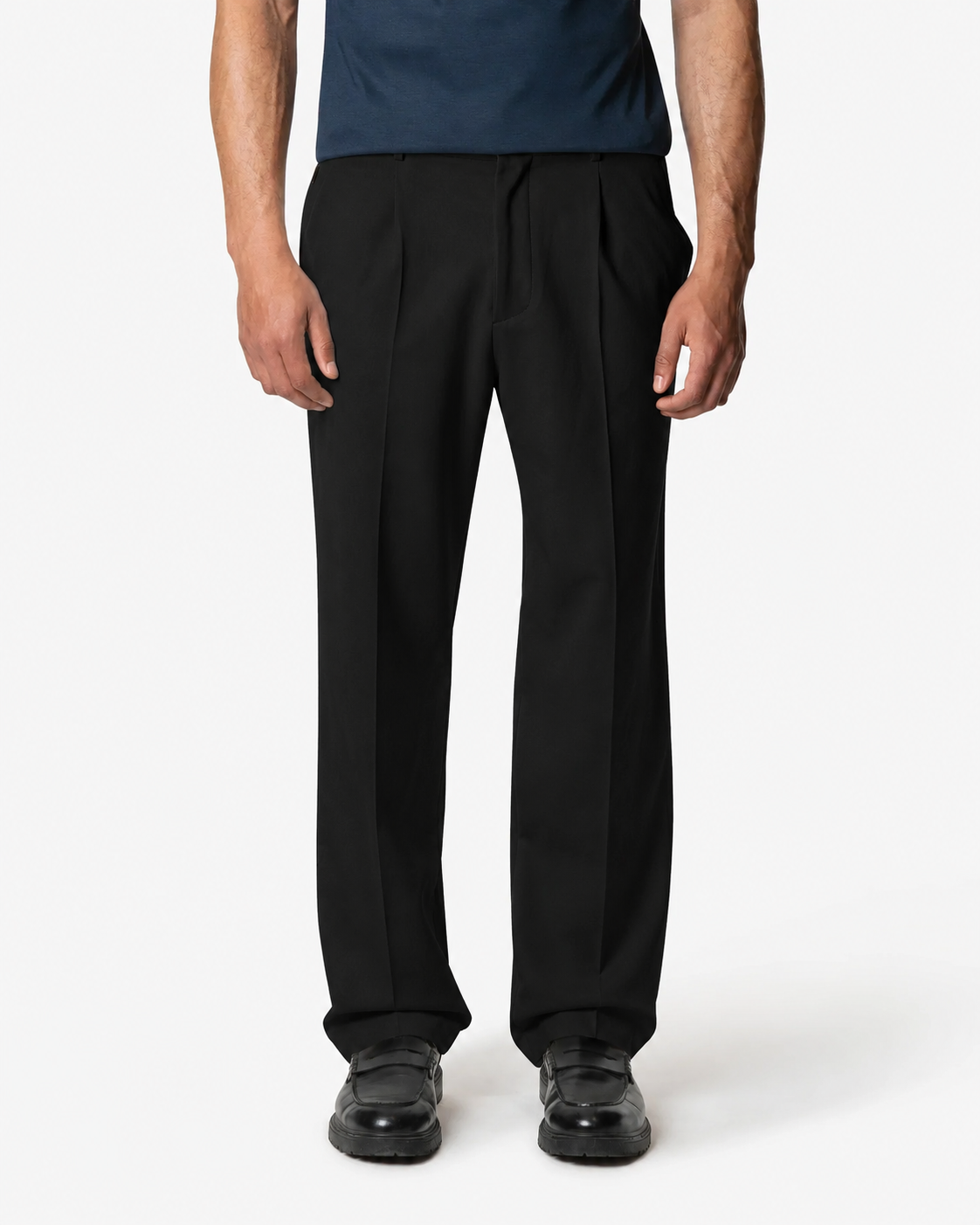 Fender Straight Pants | Beige