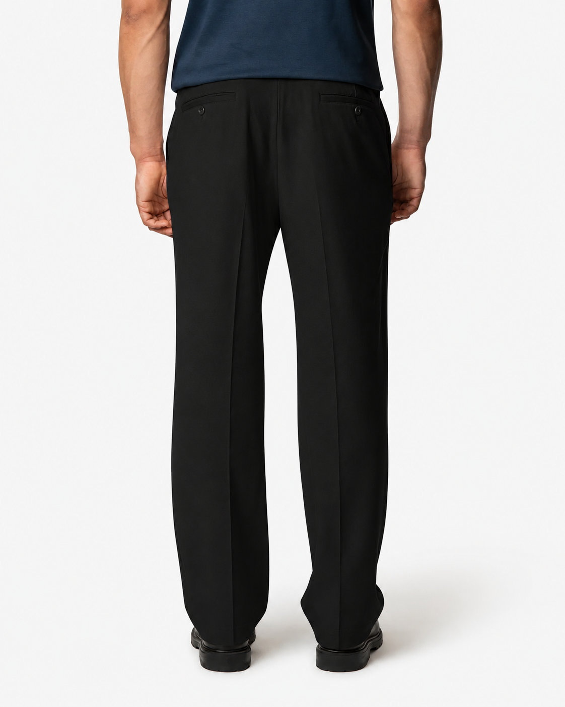 Fender Straight Pants | Beige