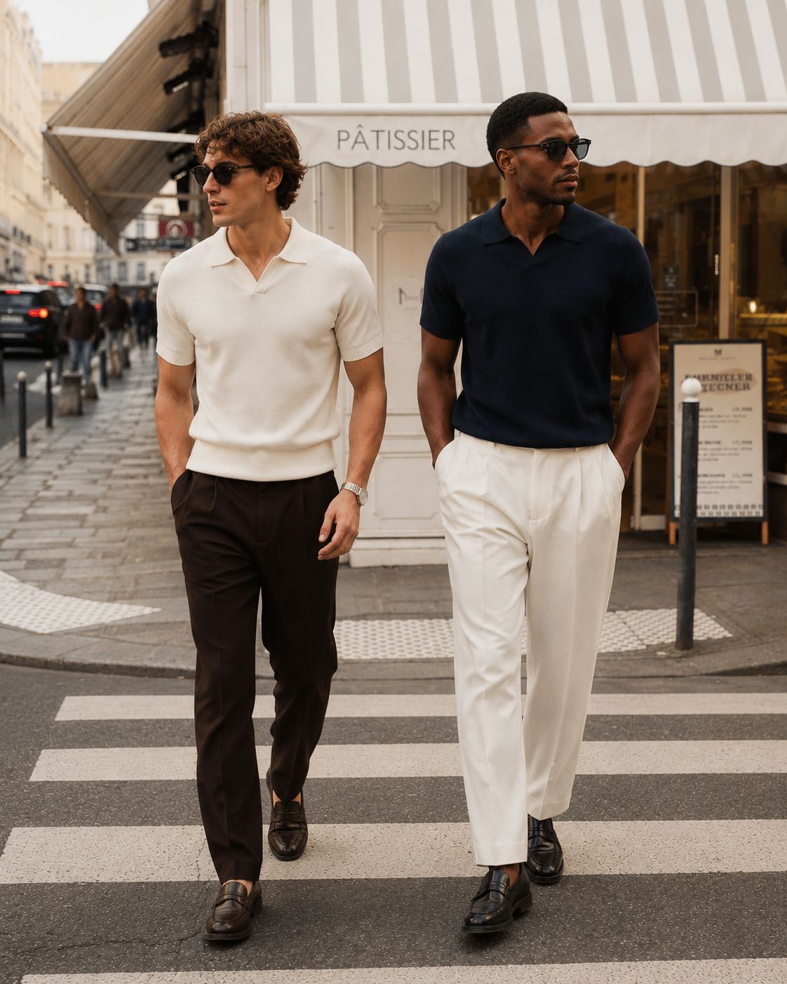 KNIT POLO