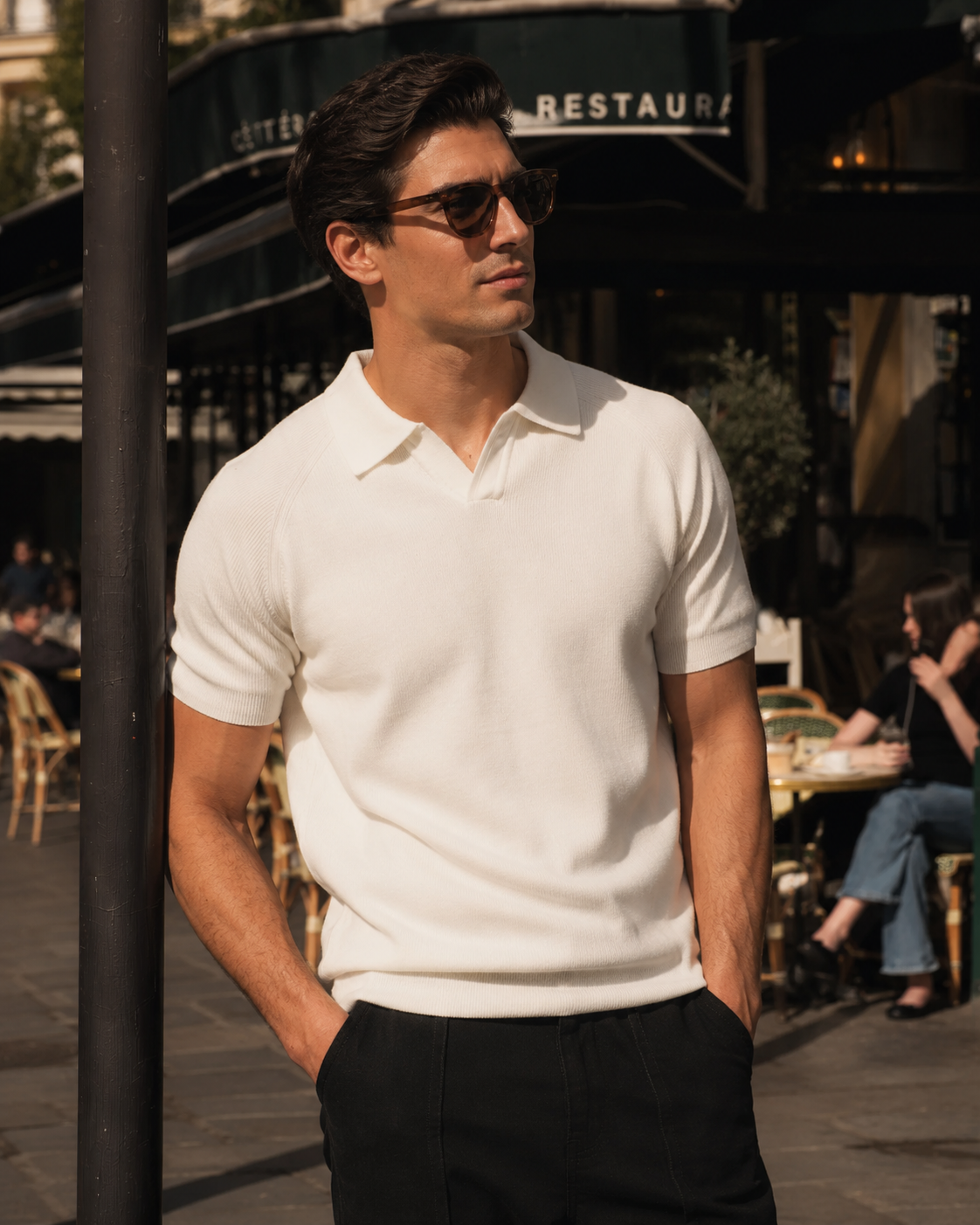 KNIT POLO