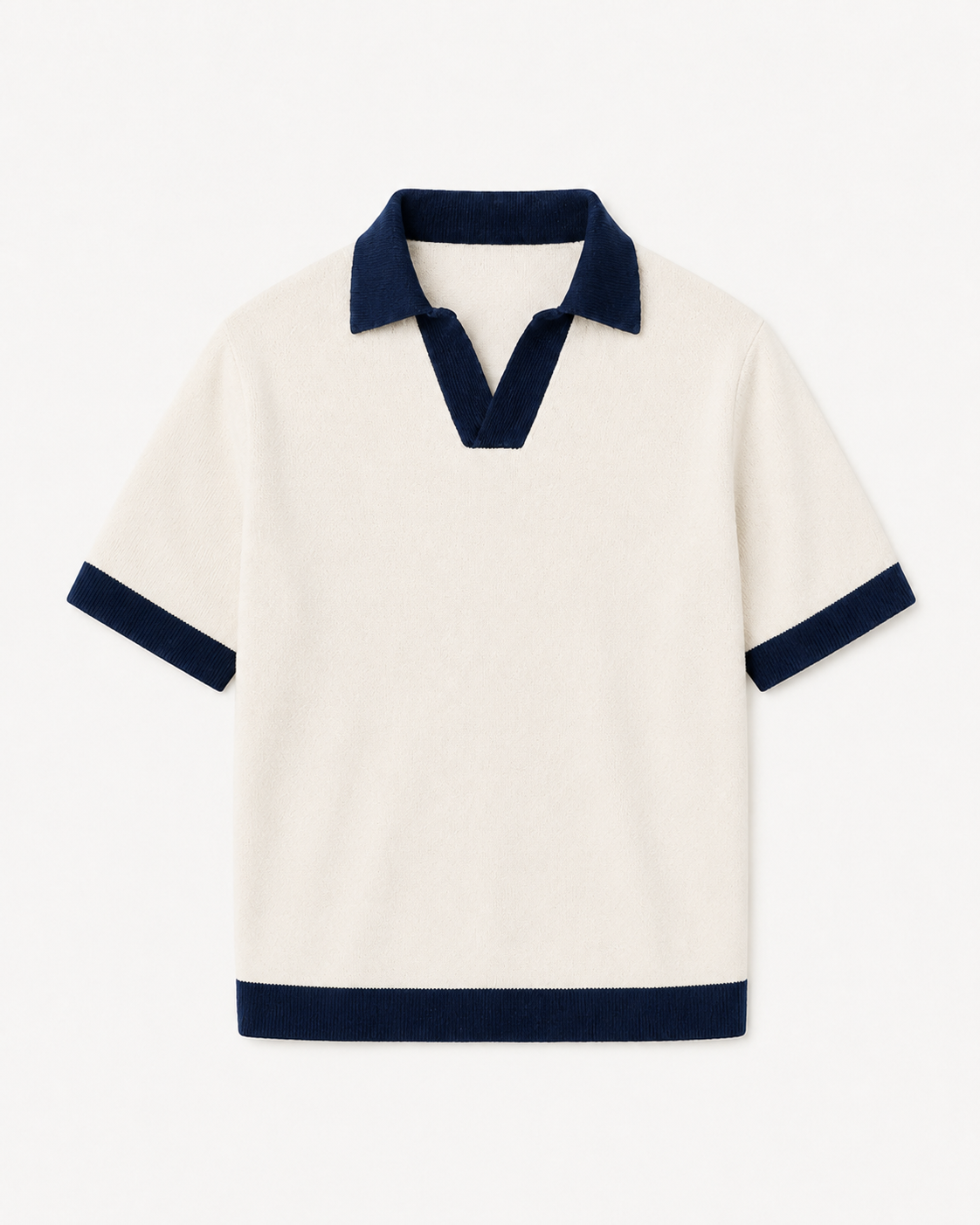 Chevron Knit Polo
