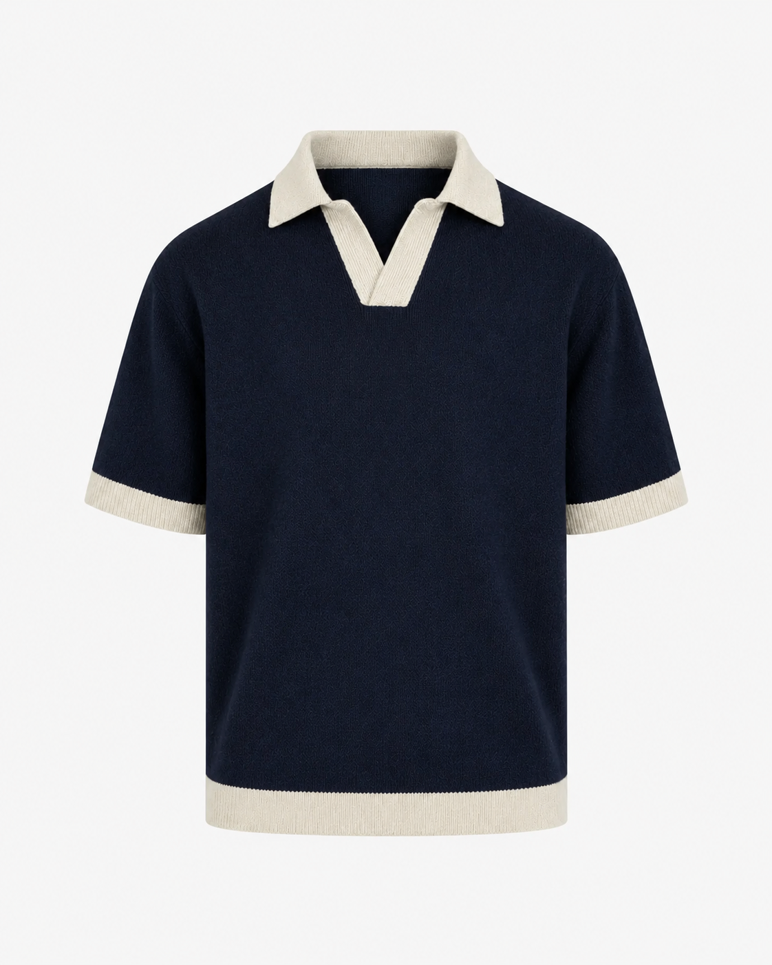 Chevron Knit Navy